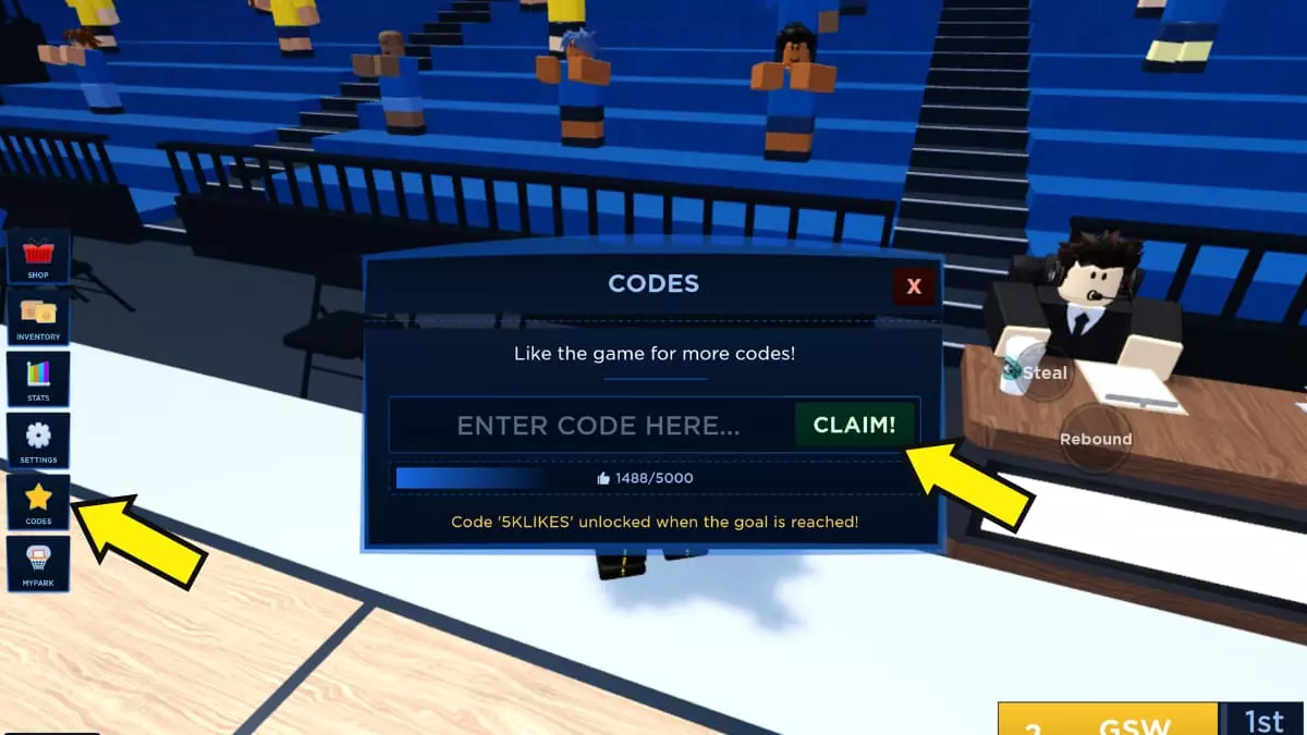 Roblox Basketball Legends Codes (January 2024)