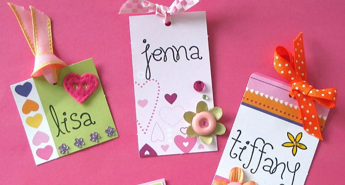 Cute and Easy Party Name Tags