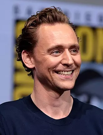 Hiddleston at the 2019 San Diego Comic-Con