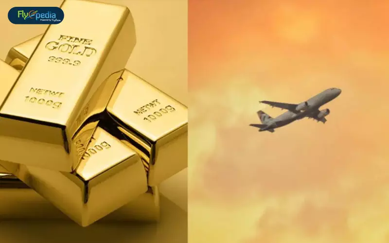Carrying gold as baggage by paying customs duty