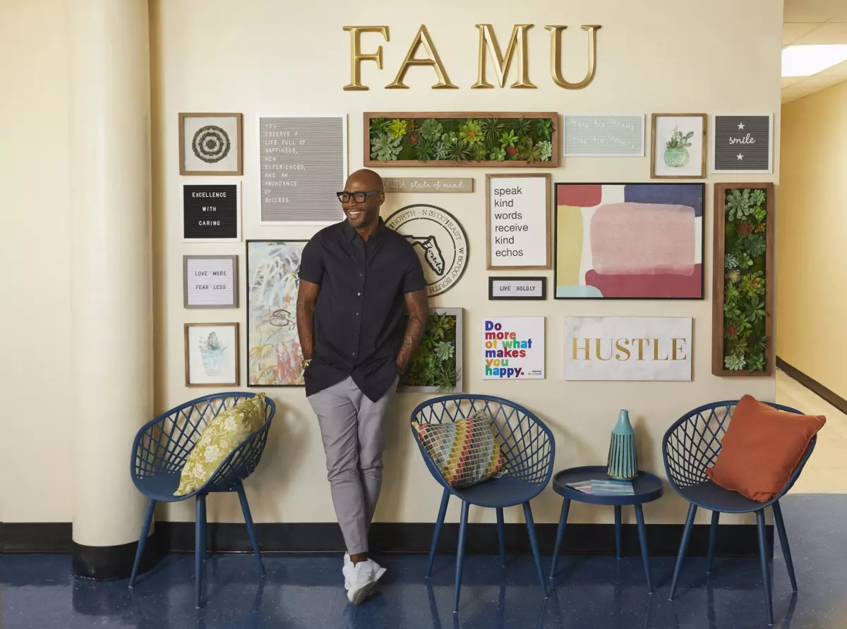 Queer Eye star Karamo Brown ushers in cultural makeover at FAMU's Gibbs Hall