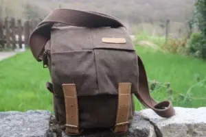 The Peak Design Capture Clip - very handy for hiking and travel!