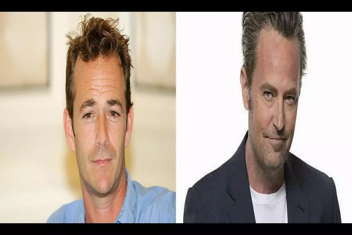 Luke Perry and Matthew Perry
