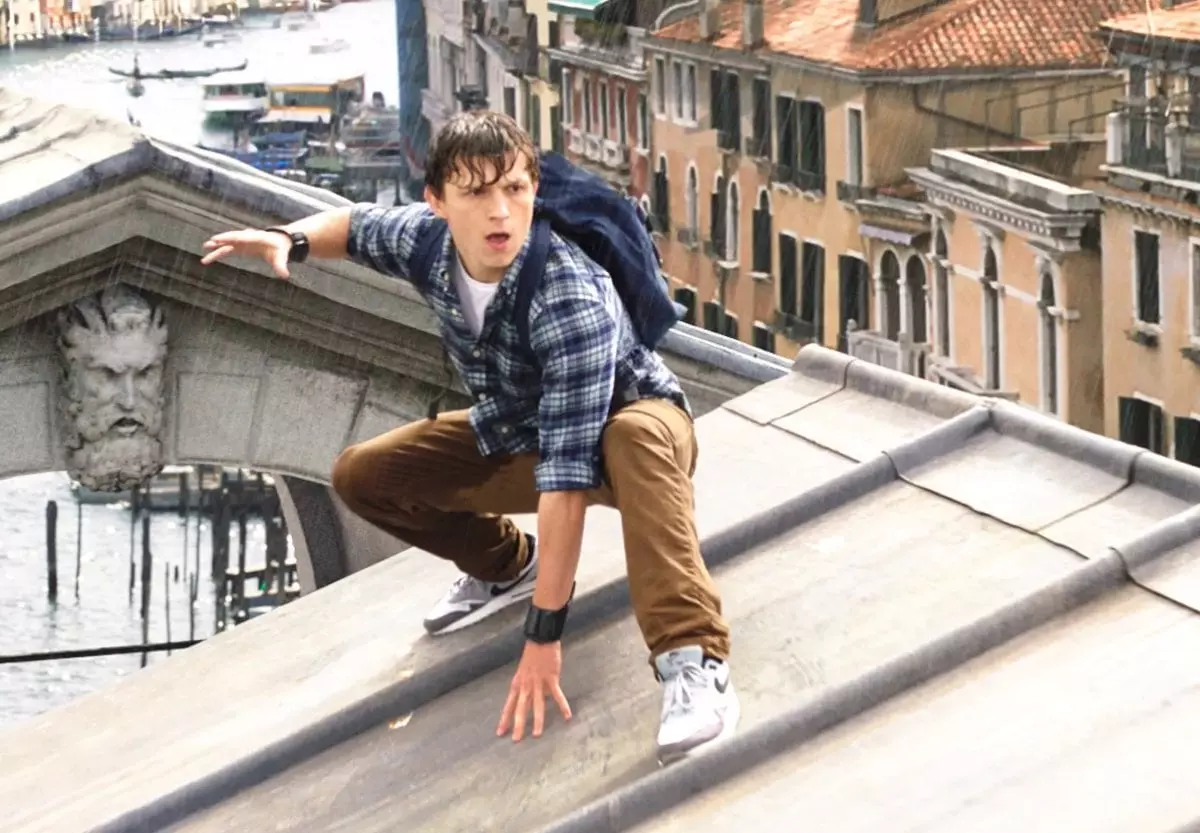 Tom Holland as Peter Parker in Spider-Man: Far From Home (Marvel Studios)