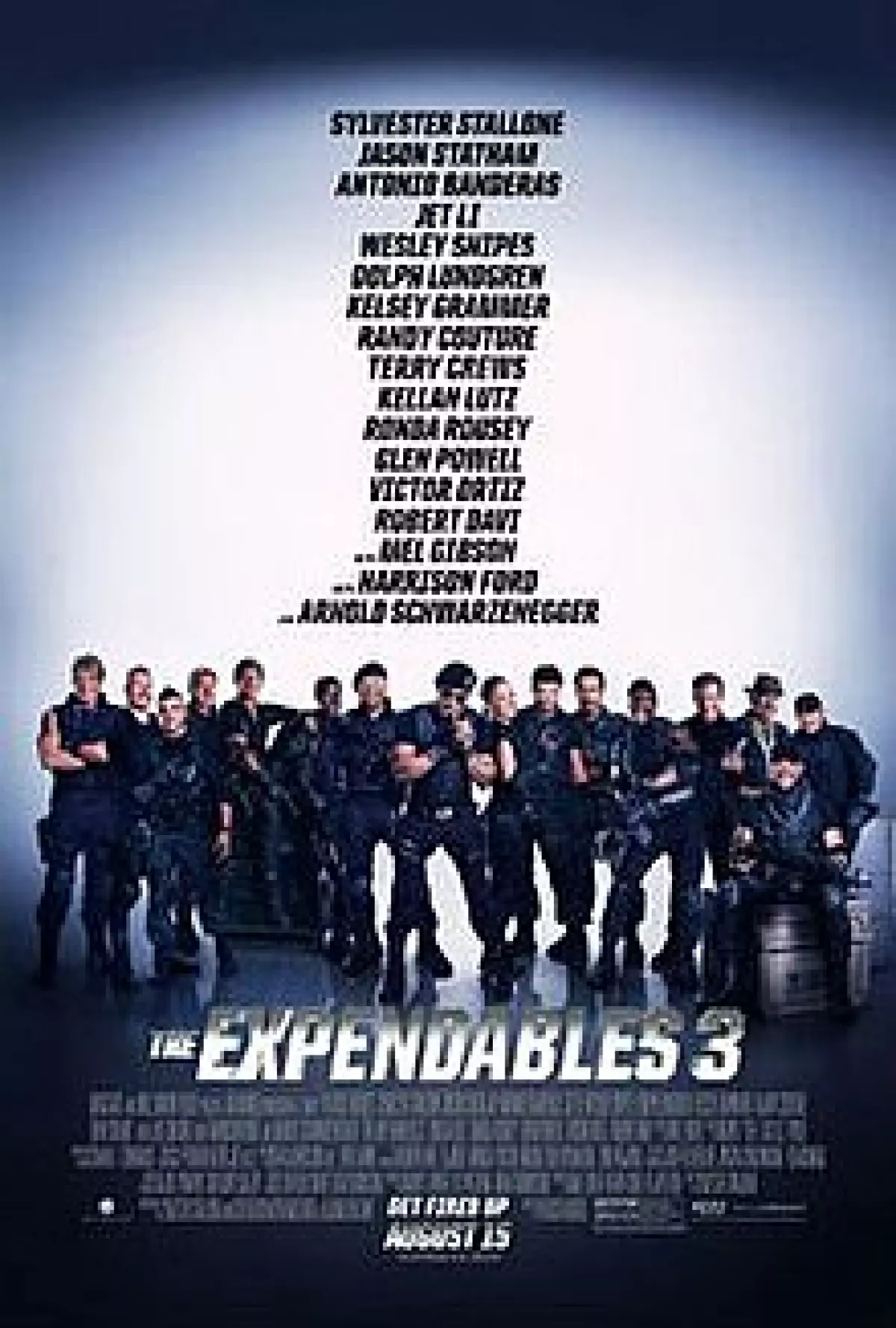 The cast of The Expendables 3