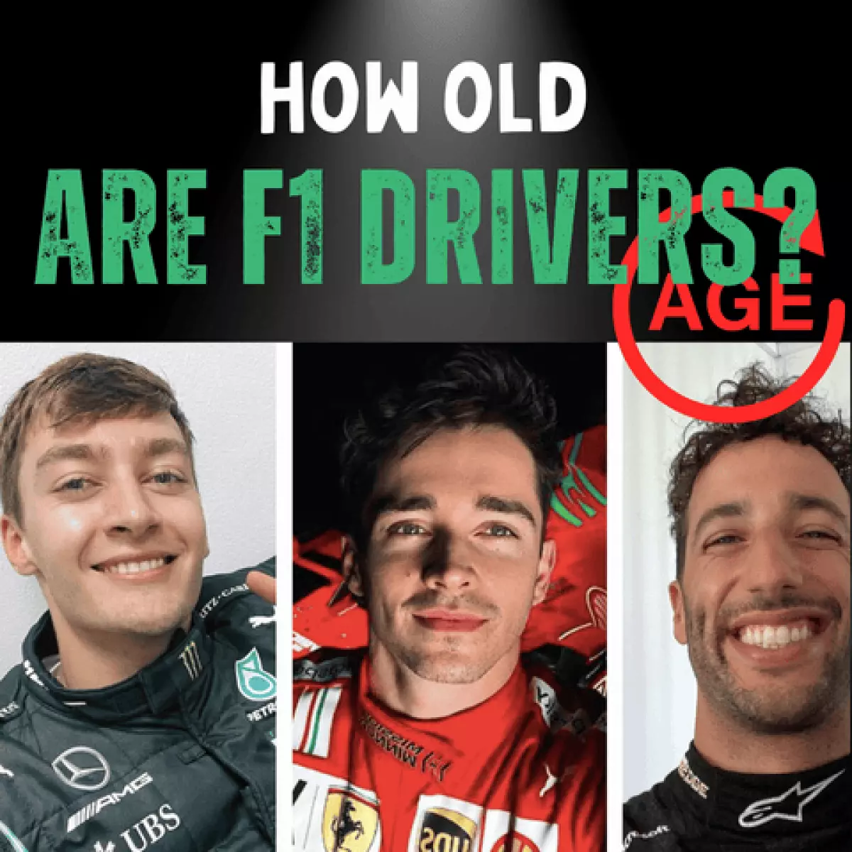 How Old Are F1 Drivers?