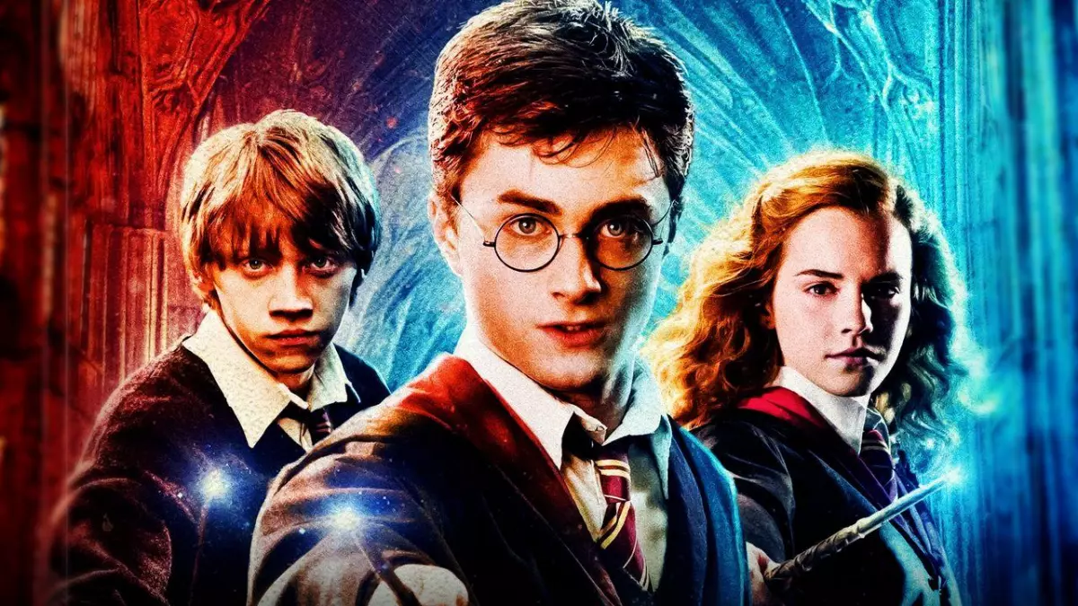 Harry Potter, Ron, Hermoine