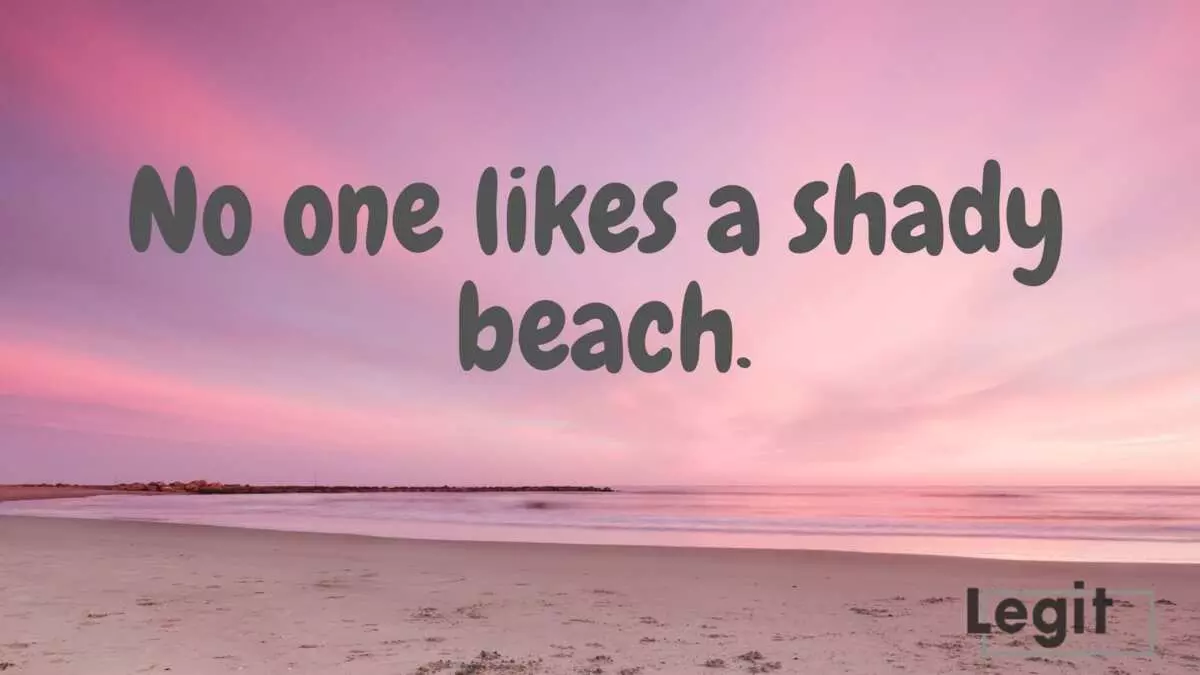 beach puns