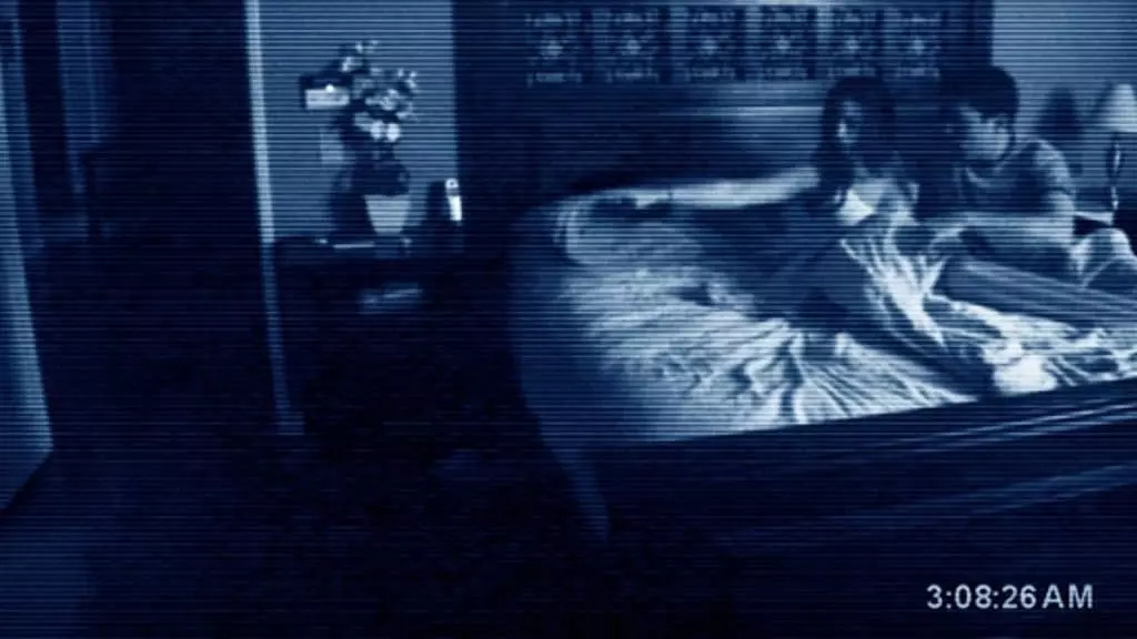 Alex Nelson is lifted out of bed by a ghost