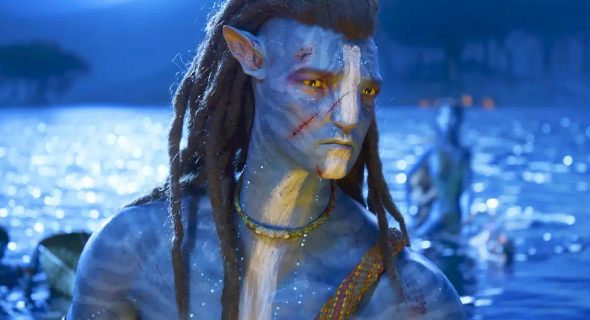 Sam Worthington as Jake Sully in Avatar: The Way of Water (2022)