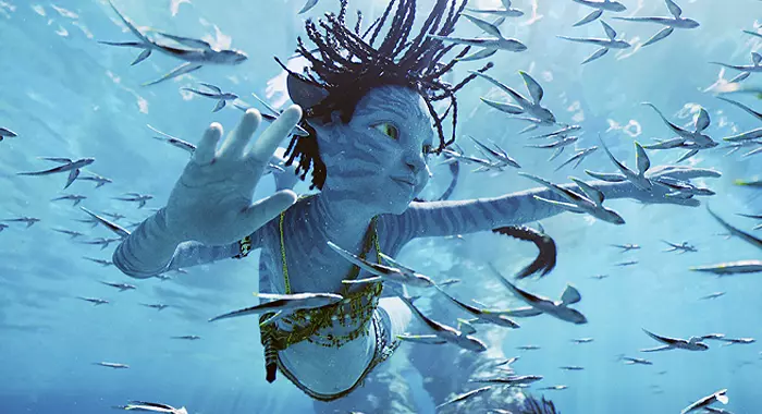 Trinity Jo-Li Bliss as Tuk in Avatar: The Way of Water (2022)