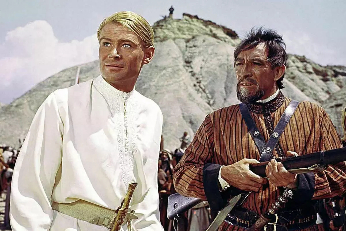 Two characters from Lawrence of Arabia.