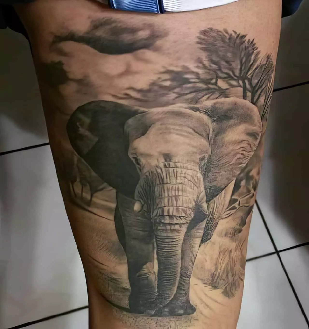 elephant tattoo for men 25 1