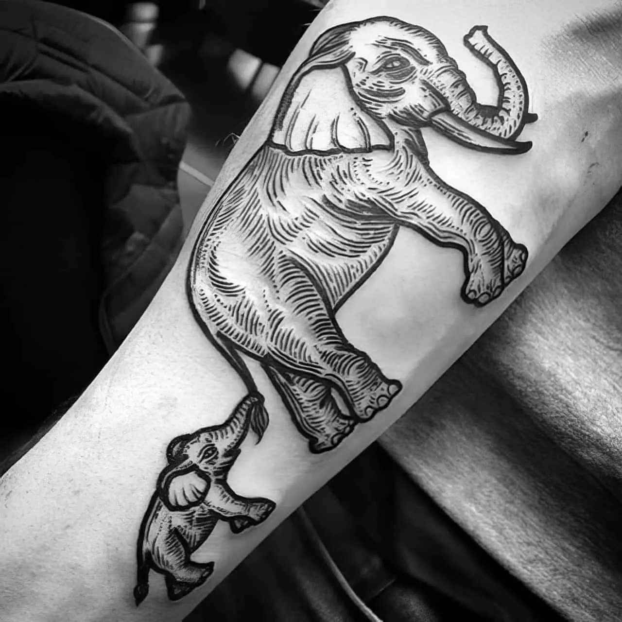 elephant tattoo for men 8 1