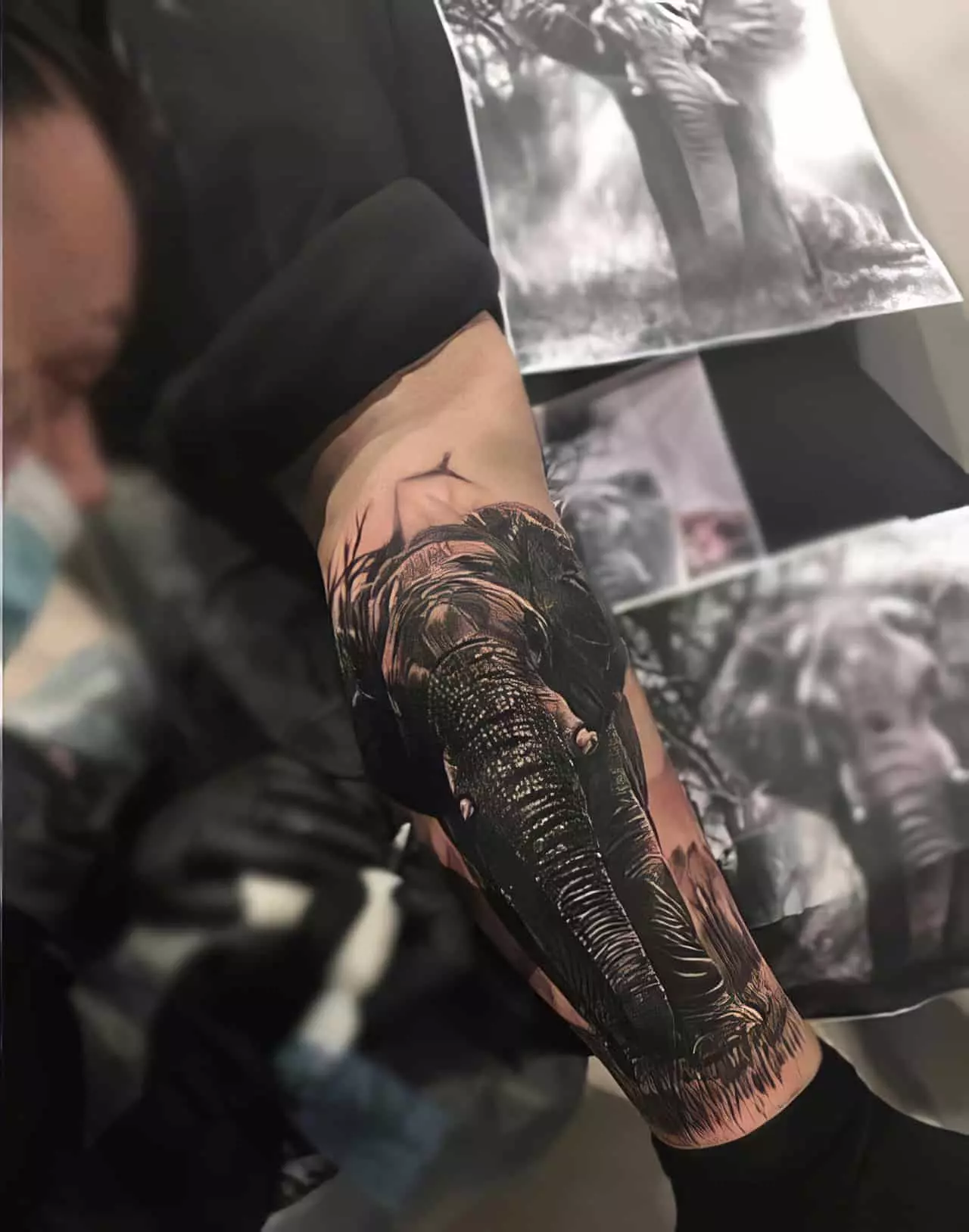 elephant tattoo for men 1 2