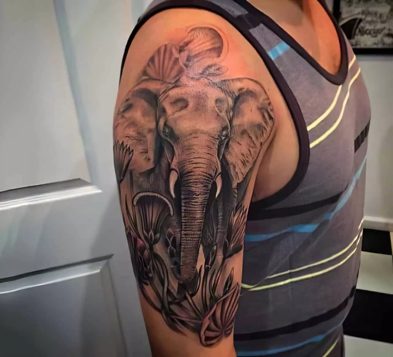 elephant tattoo for men 4 1