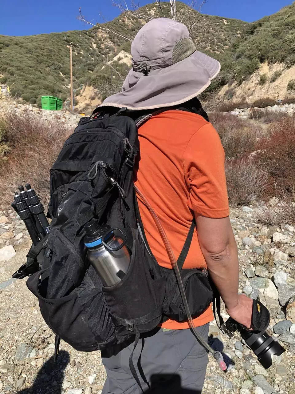The Osprey Manta 34 is a high-end backpack that works very well for hiking