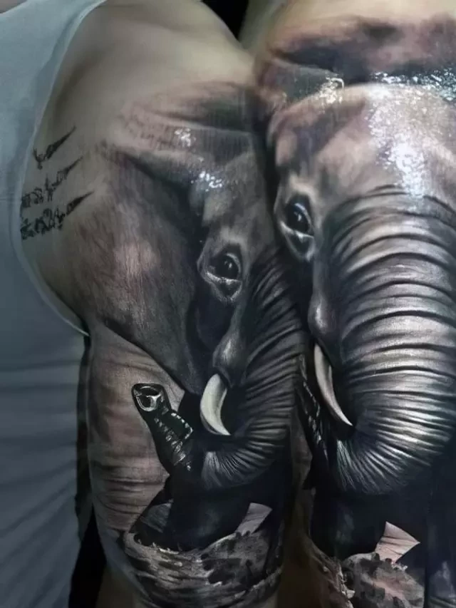   55+ Unique Elephant Tattoo Designs for Men: Discover the Symbolism, Styles &amp; Placement Guide